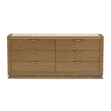 Portrait Sienna Brown Dresser With Led Lights from Michael Amini - Luna Furniture