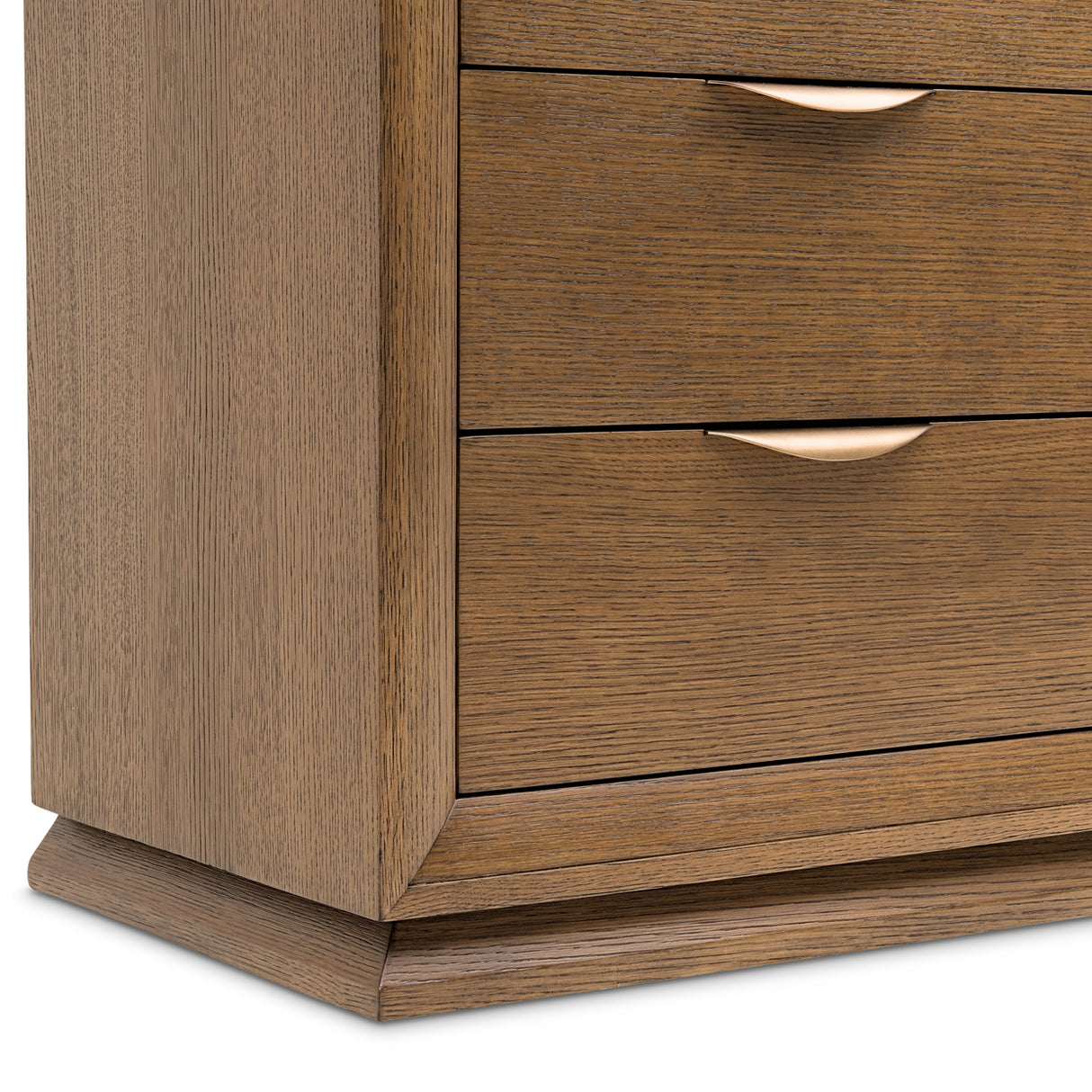 Portrait Sienna Brown 5-drawer Chest from Michael Amini - Luna Furniture