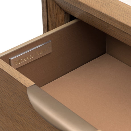 Portrait Sienna Brown 5-drawer Chest from Michael Amini - Luna Furniture
