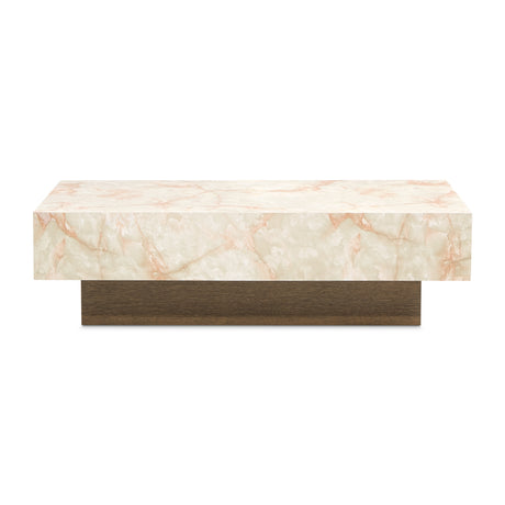 Portrait Sienna Brown Cocktail Table from Michael Amini - Luna Furniture