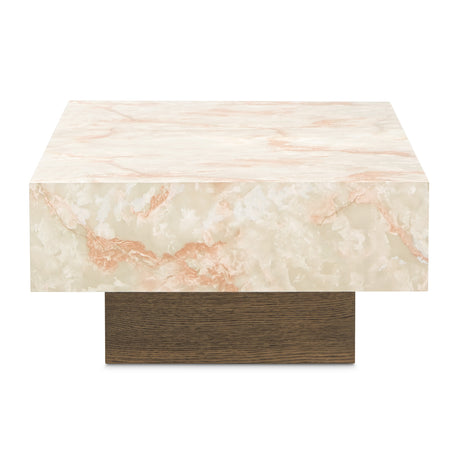Portrait Sienna Brown Cocktail Table from Michael Amini - Luna Furniture