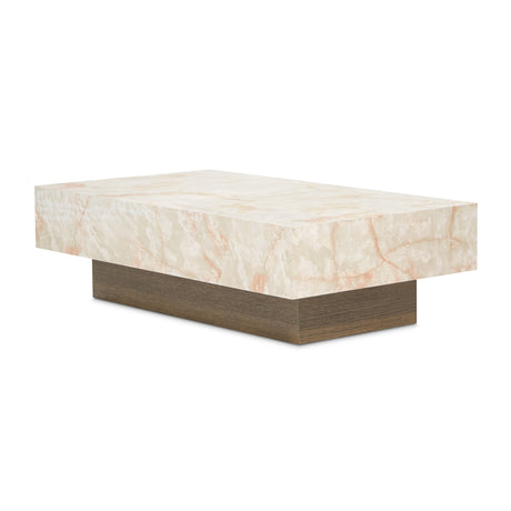 Portrait Sienna Brown Cocktail Table from Michael Amini - Luna Furniture