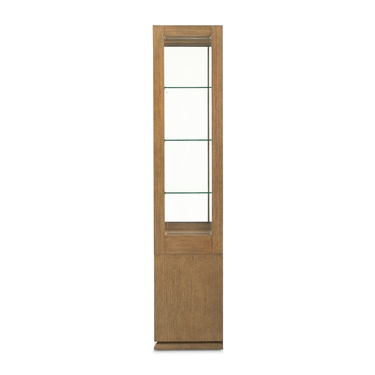 Portrait Sienna Brown Display Cabinet from Michael Amini - Luna Furniture