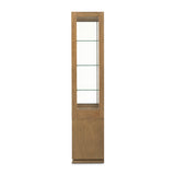 Portrait Sienna Brown Display Cabinet from Michael Amini - Luna Furniture