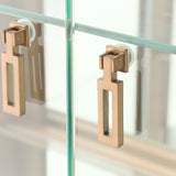 Portrait Sienna Brown Display Cabinet from Michael Amini - Luna Furniture