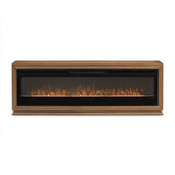 Portrait Sienna Brown Fireplace With Electric Insert from Michael Amini - Luna Furniture