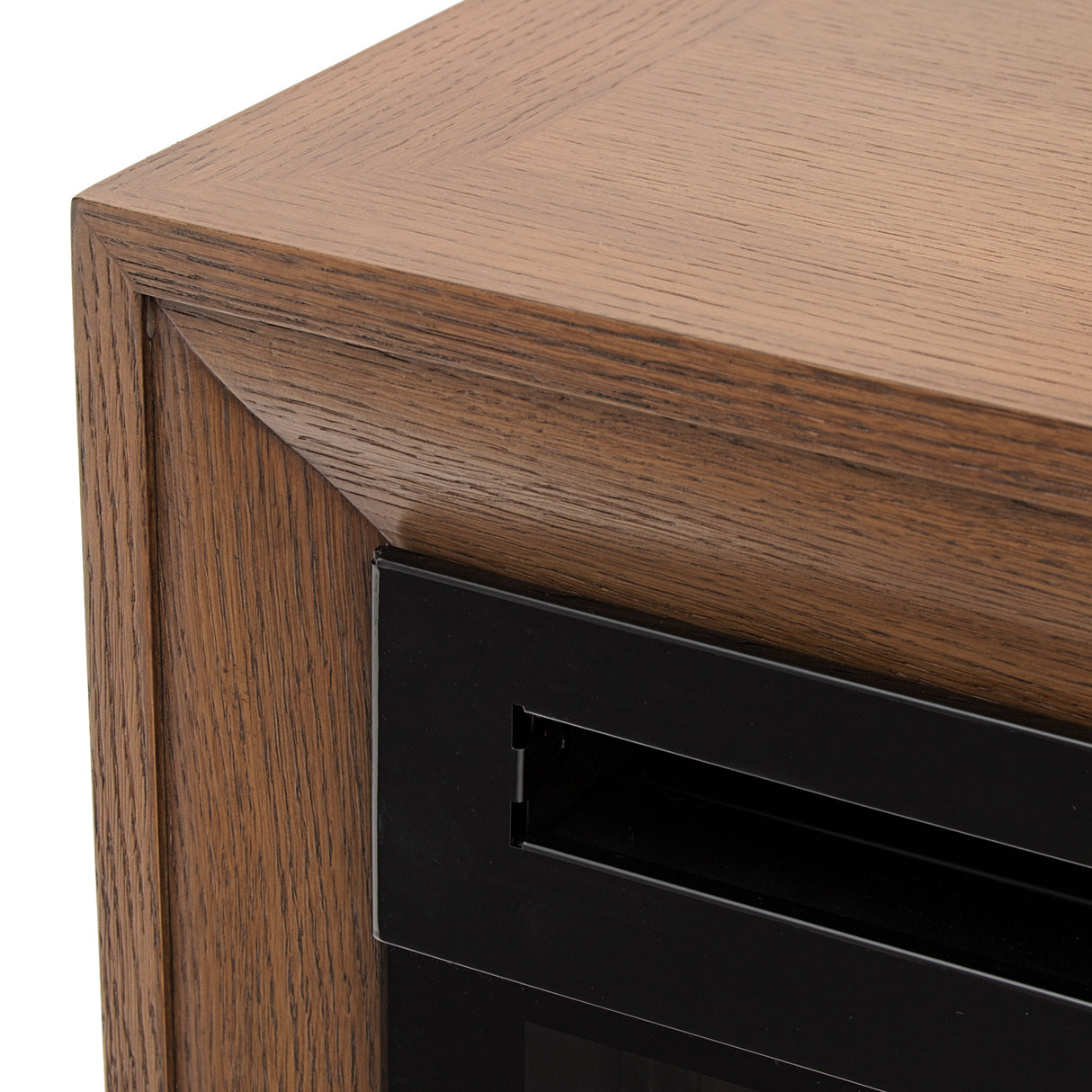 Portrait Sienna Brown Fireplace With Electric Insert from Michael Amini - Luna Furniture