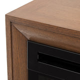Portrait Sienna Brown Fireplace With Electric Insert from Michael Amini - Luna Furniture