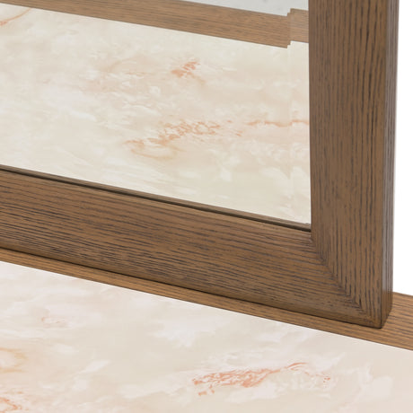 Portrait Sienna Brown Mirror from Michael Amini - Luna Furniture