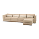Portrait Sienna Brown Sectional from Michael Amini - Luna Furniture