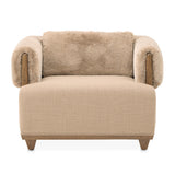 Portrait Sienna Brown Accent Chair from Michael Amini - Luna Furniture