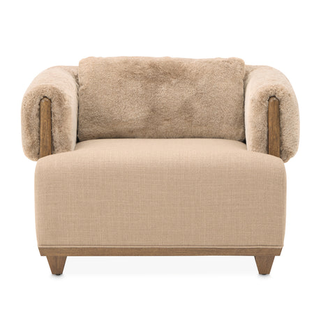 Portrait Sienna Brown Accent Chair from Michael Amini - Luna Furniture