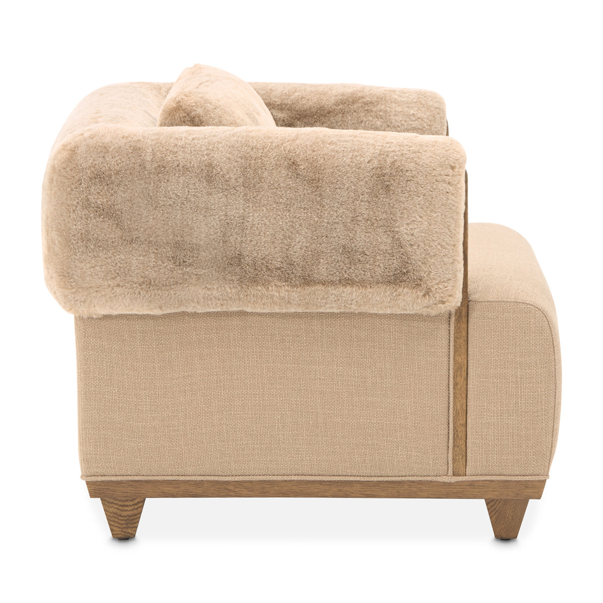 Portrait Sienna Brown Accent Chair from Michael Amini - Luna Furniture