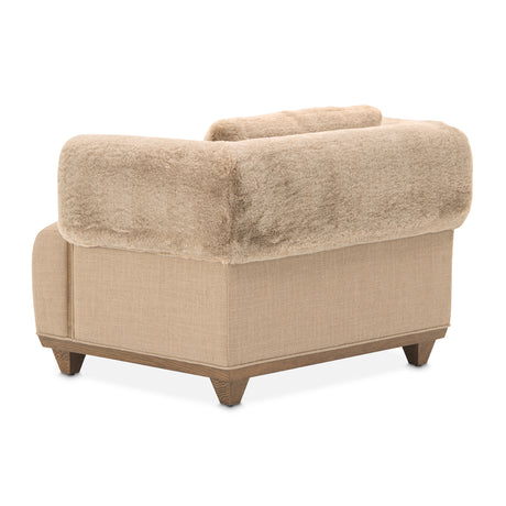 Portrait Sienna Brown Accent Chair from Michael Amini - Luna Furniture