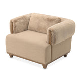 Portrait Sienna Brown Accent Chair from Michael Amini - Luna Furniture
