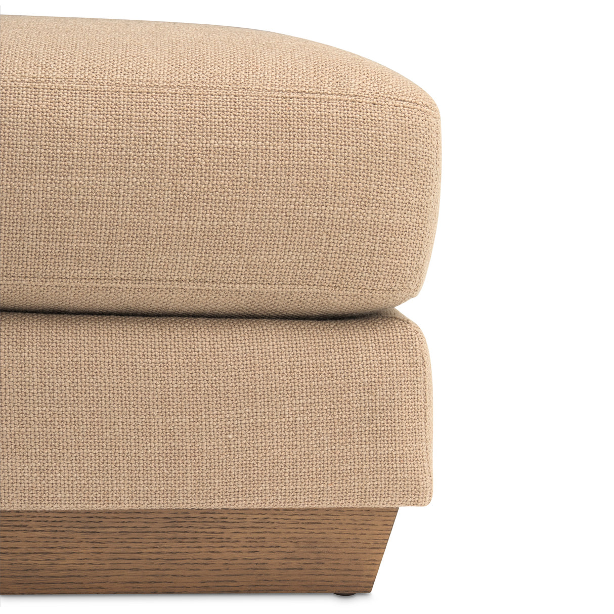 Portrait Sienna Brown Ottoman from Michael Amini - Luna Furniture