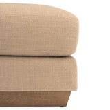 Portrait Sienna Brown Ottoman from Michael Amini - Luna Furniture