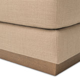 Portrait Sienna Brown Ottoman from Michael Amini - Luna Furniture