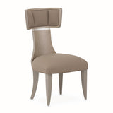 Lanterna Silver Mist Side Chair from Michael Amini - Luna Furniture