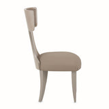 Lanterna Silver Mist Side Chair from Michael Amini - Luna Furniture