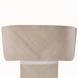 Lanterna Silver Mist Side Chair from Michael Amini - Luna Furniture