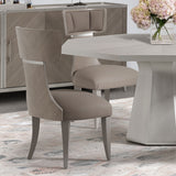 Lanterna Silver Mist Side Chair from Michael Amini - Luna Furniture