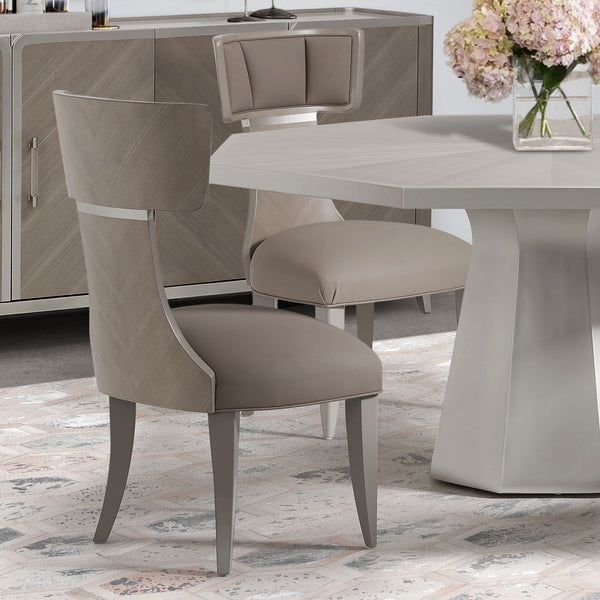Lanterna Silver Mist Side Chair