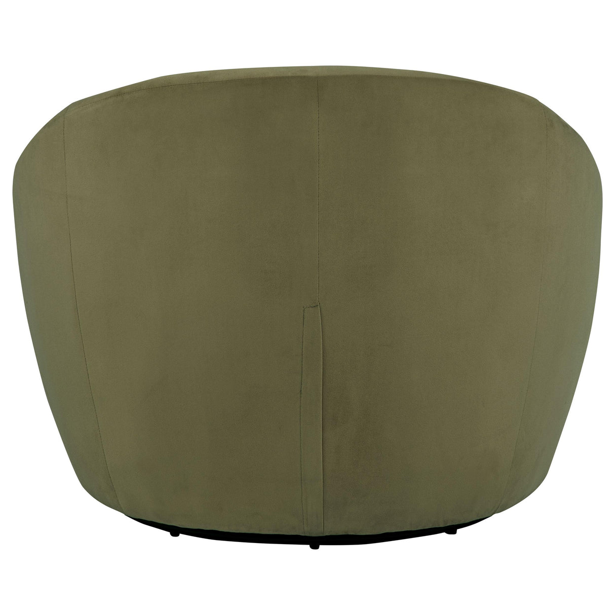 Myernick Olive Velvet Upholstered Swivel Accent Chair from Coaster - Luna Furniture