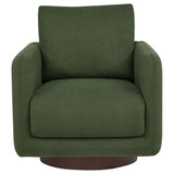 Iris Matcha Fabric Upholstered Swivel Accent Chair from Coaster - Luna Furniture