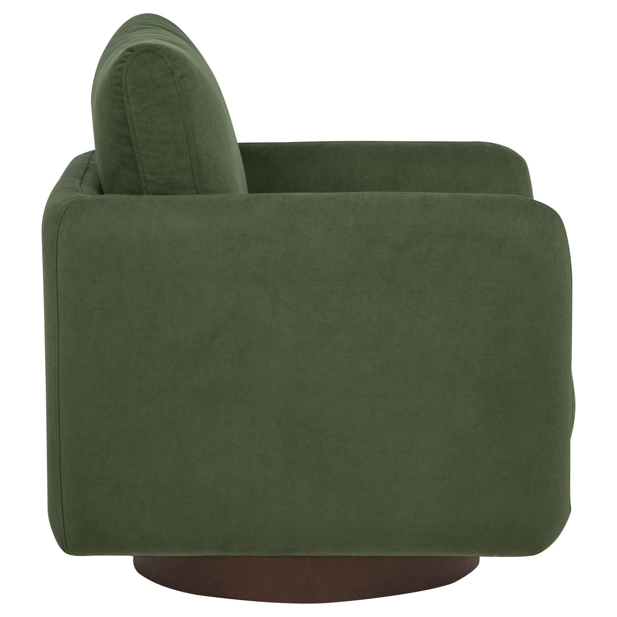 Iris Matcha Fabric Upholstered Swivel Accent Chair from Coaster - Luna Furniture