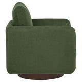 Iris Matcha Fabric Upholstered Swivel Accent Chair from Coaster - Luna Furniture