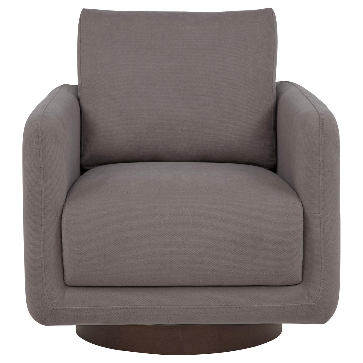 Iris Stone Fabric Upholstered Swivel Accent Chair from Coaster - Luna Furniture