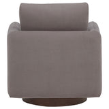 Iris Stone Fabric Upholstered Swivel Accent Chair from Coaster - Luna Furniture