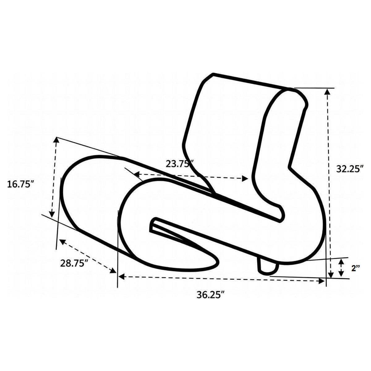 HP0426 Camel Accent Chair from Coaster - Luna Furniture