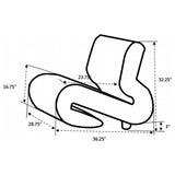 HP0426 Camel Accent Chair from Coaster - Luna Furniture