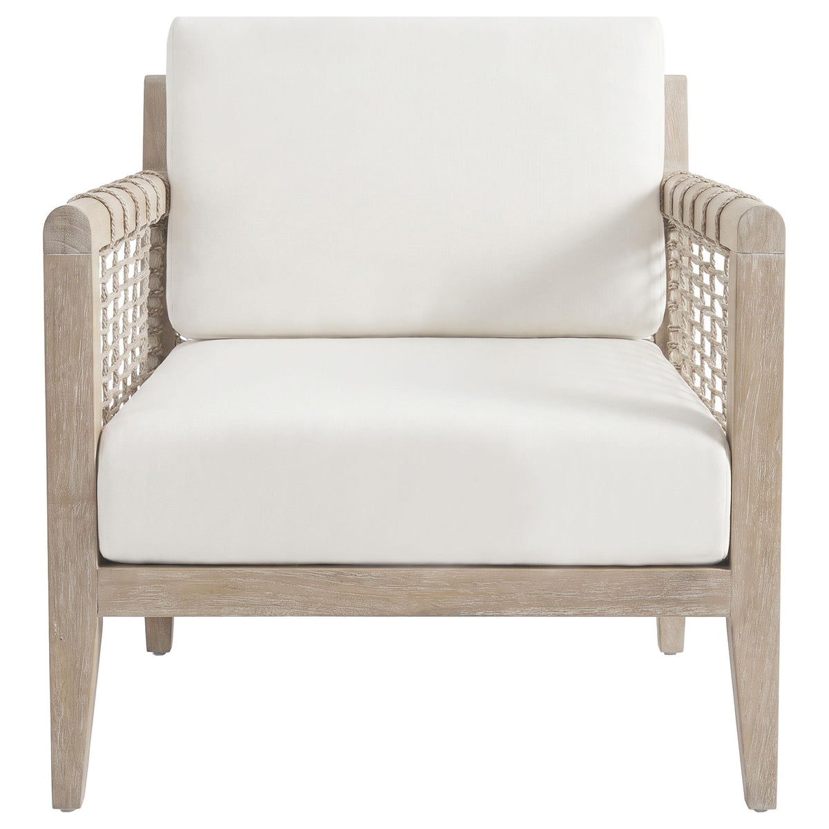 Cantu Seagrass White/Weathered Natural Accent Chair from Coaster - Luna Furniture