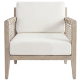Cantu Seagrass White/Weathered Natural Accent Chair from Coaster - Luna Furniture