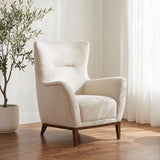 Catala Ivory/Coffee Accent Chair from Coaster - Luna Furniture