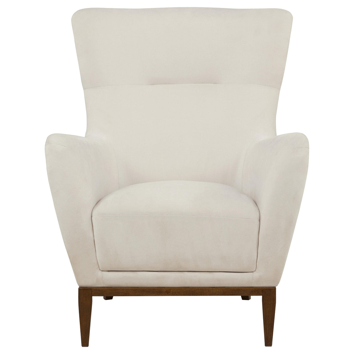 Catala Ivory/Coffee Accent Chair from Coaster - Luna Furniture
