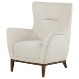 Catala Ivory/Coffee Accent Chair from Coaster - Luna Furniture