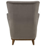 HP0426 Stone / Coffee Accent Chair from Coaster - Luna Furniture