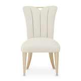 La Rachelle Medium Champagne Side Chair from Michael Amini - Luna Furniture