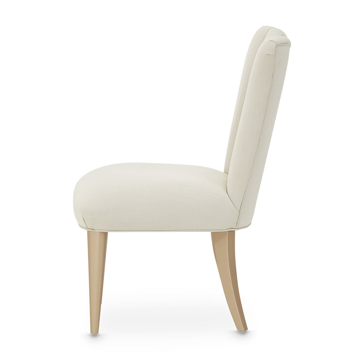 La Rachelle Medium Champagne Side Chair from Michael Amini - Luna Furniture