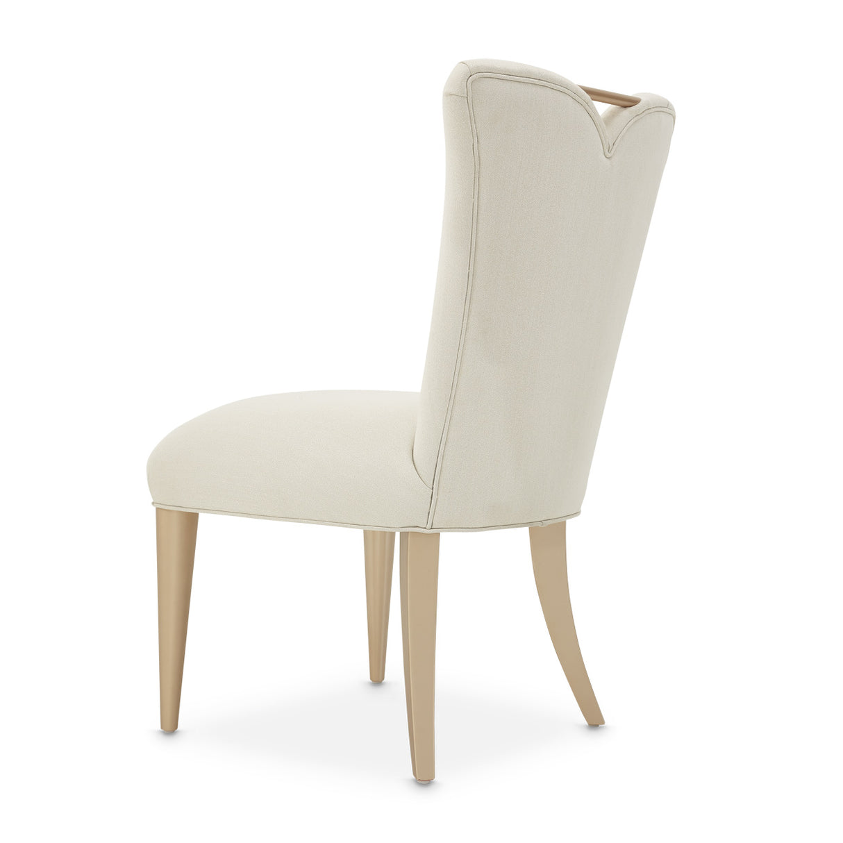 La Rachelle Medium Champagne Side Chair from Michael Amini - Luna Furniture