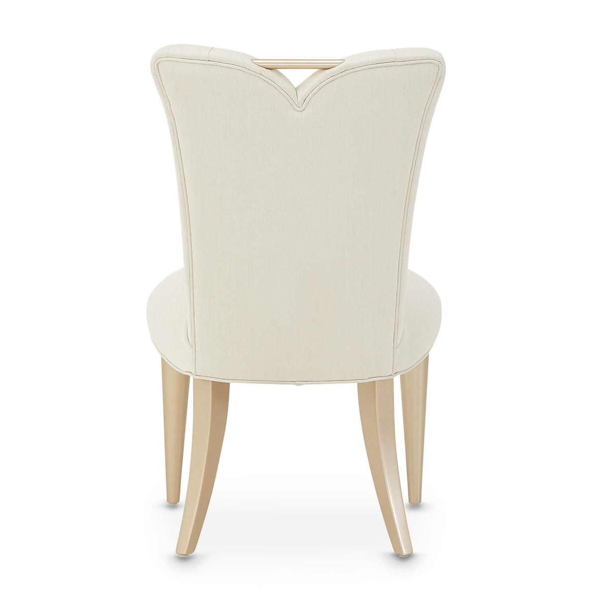 La Rachelle Medium Champagne Side Chair from Michael Amini - Luna Furniture