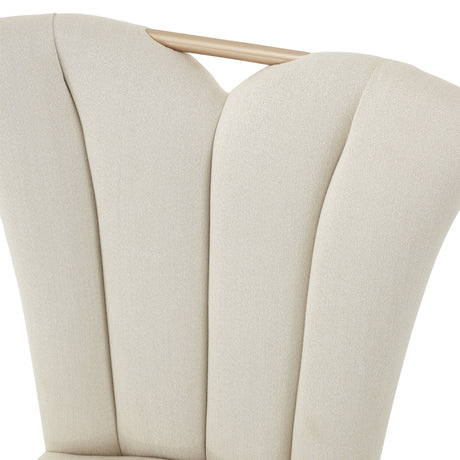 La Rachelle Medium Champagne Side Chair from Michael Amini - Luna Furniture