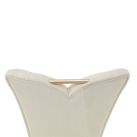 La Rachelle Medium Champagne Side Chair from Michael Amini - Luna Furniture