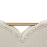 La Rachelle Medium Champagne Side Chair from Michael Amini - Luna Furniture