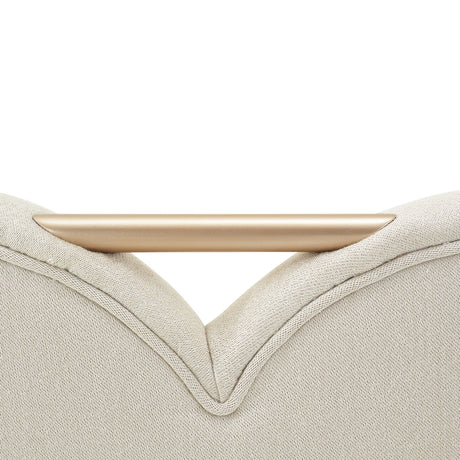 La Rachelle Medium Champagne Side Chair from Michael Amini - Luna Furniture
