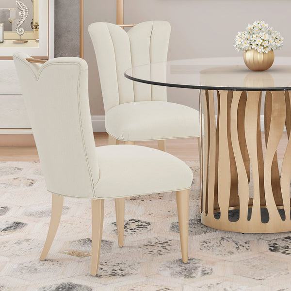 La Rachelle Medium Champagne Side Chair